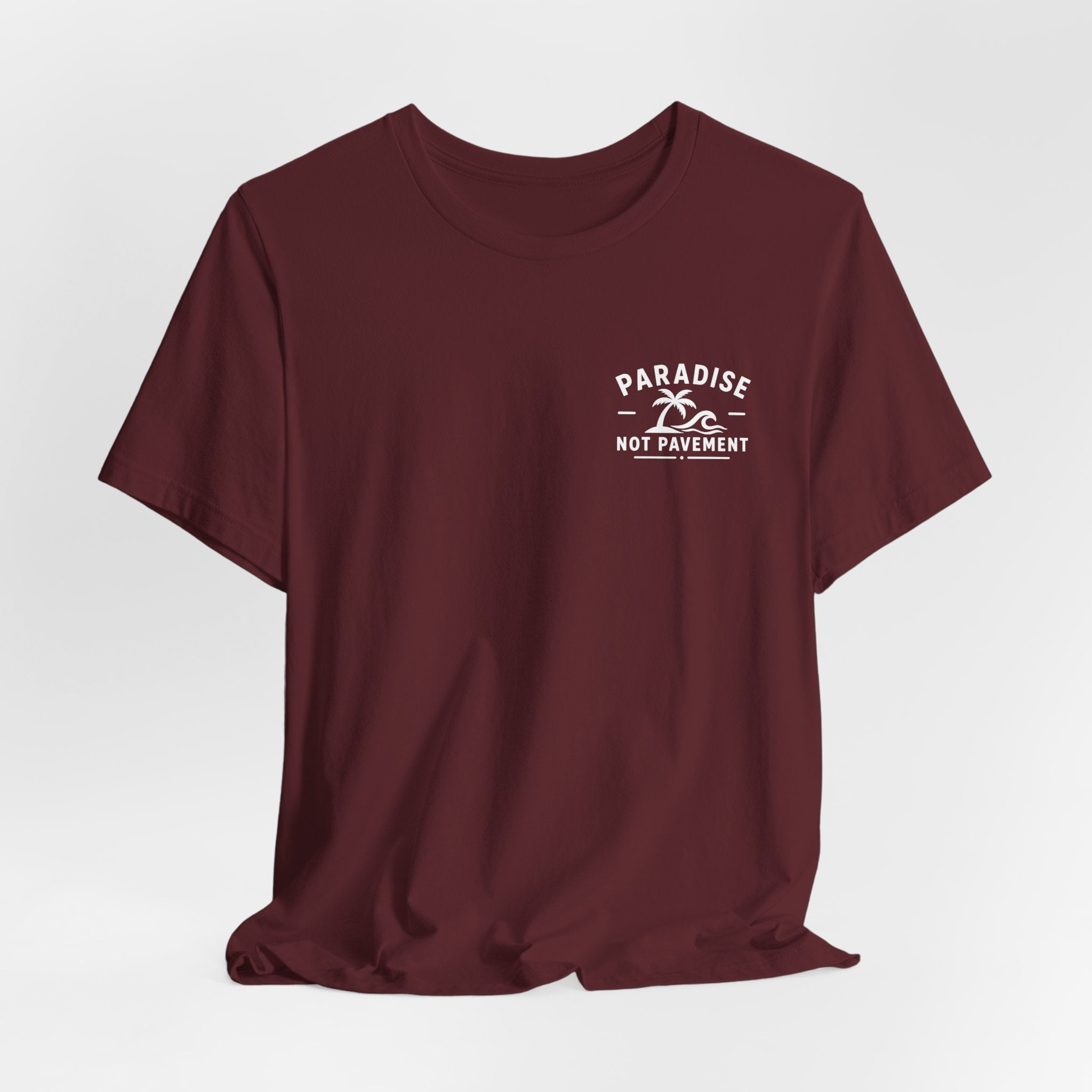 Paradise Not Pavement Tee — "Florida Is Not For Sale" Back Print