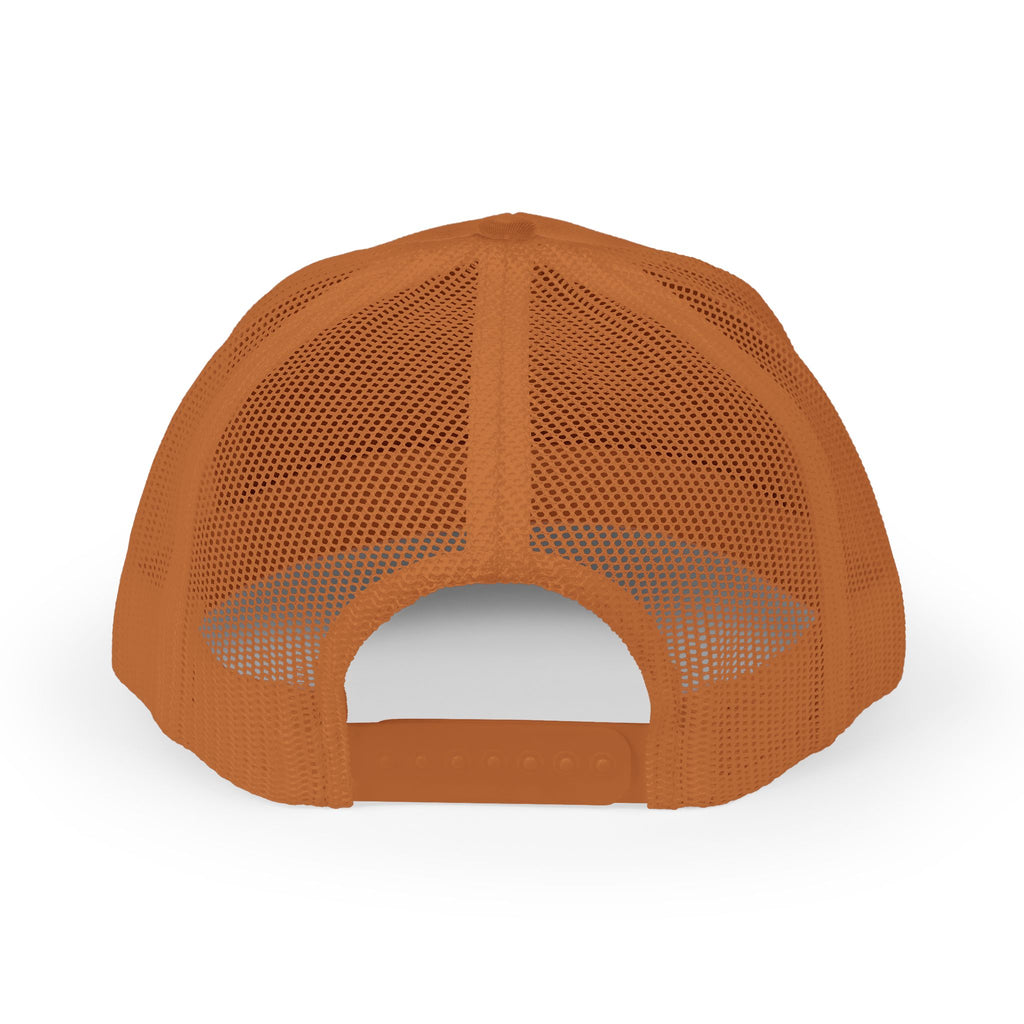Paradise Not Pavement Trucker Hat — Florida Beach Palm & Wave Snapback