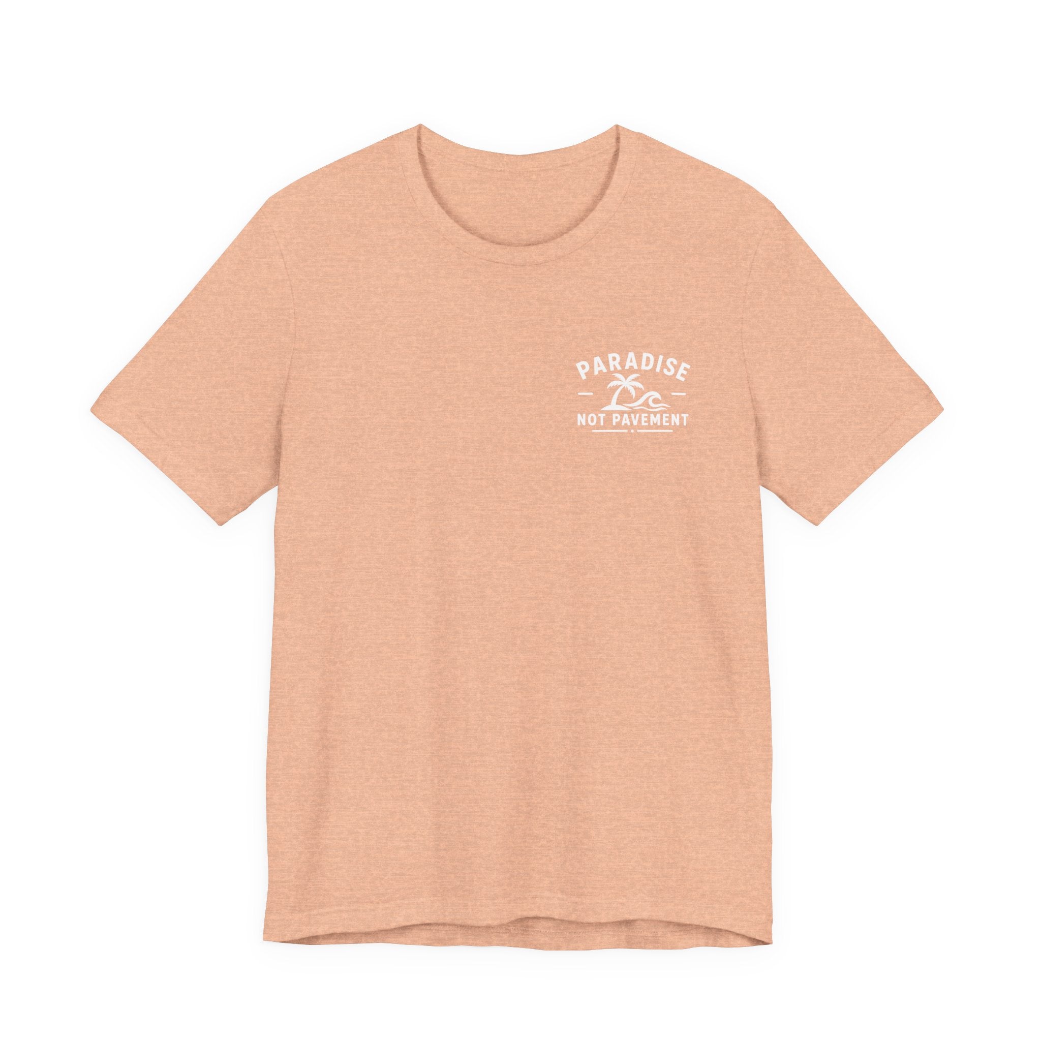 Paradise Not Pavement Tee — "Florida Is Not For Sale" Back Print