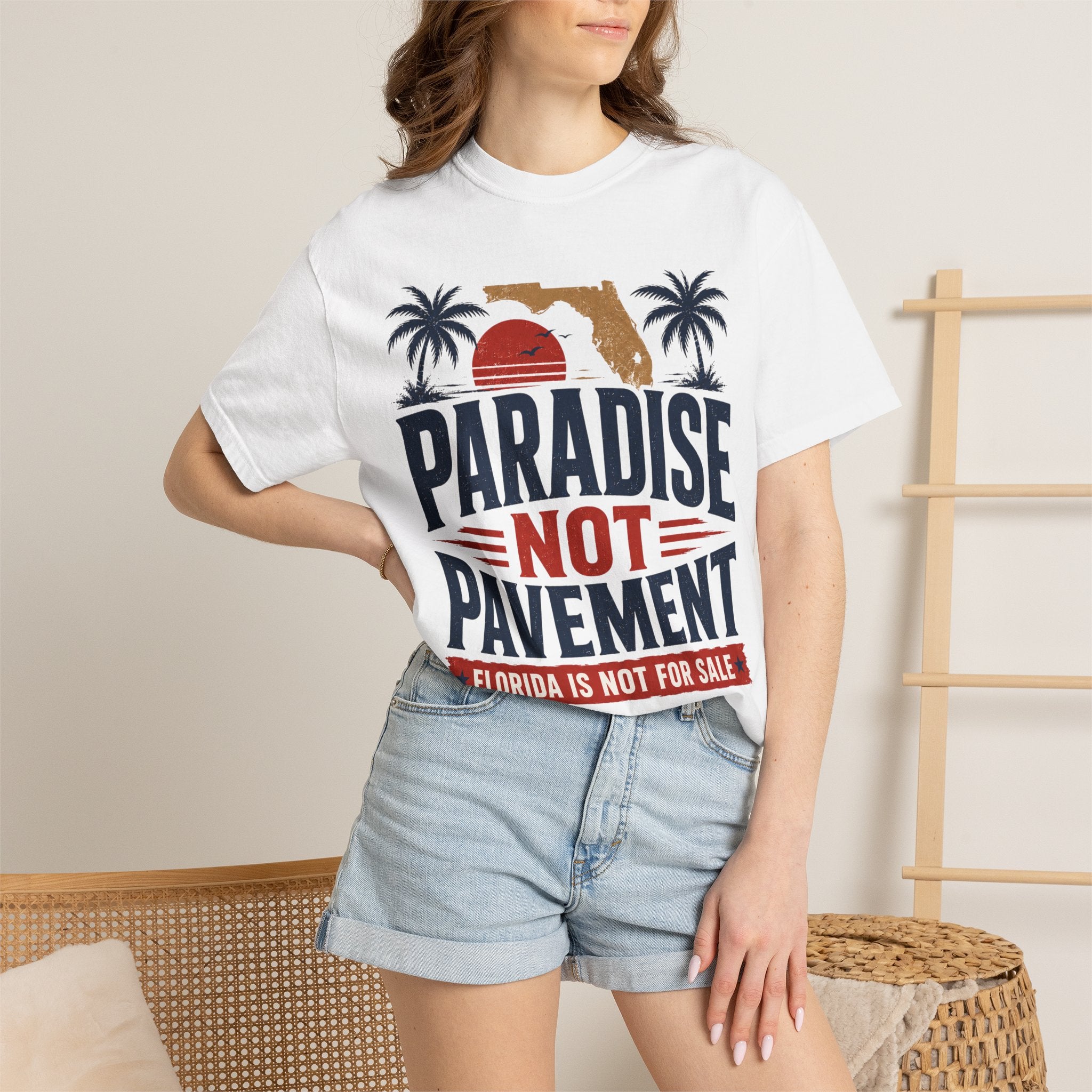 Florida First T-shirt — Protect Our Home, Not Development
