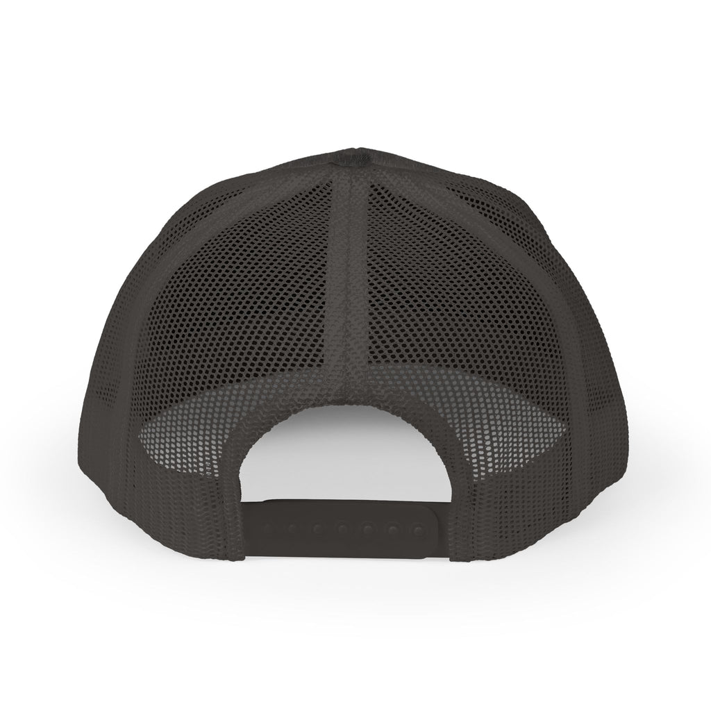 Paradise Not Pavement Trucker Hat — Florida Beach Palm & Wave Snapback