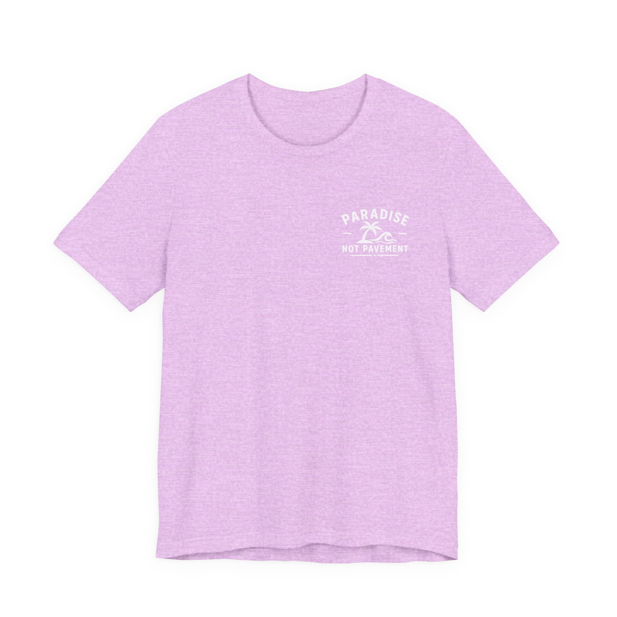Paradise Not Pavement Tee — "Florida Is Not For Sale" Back Print