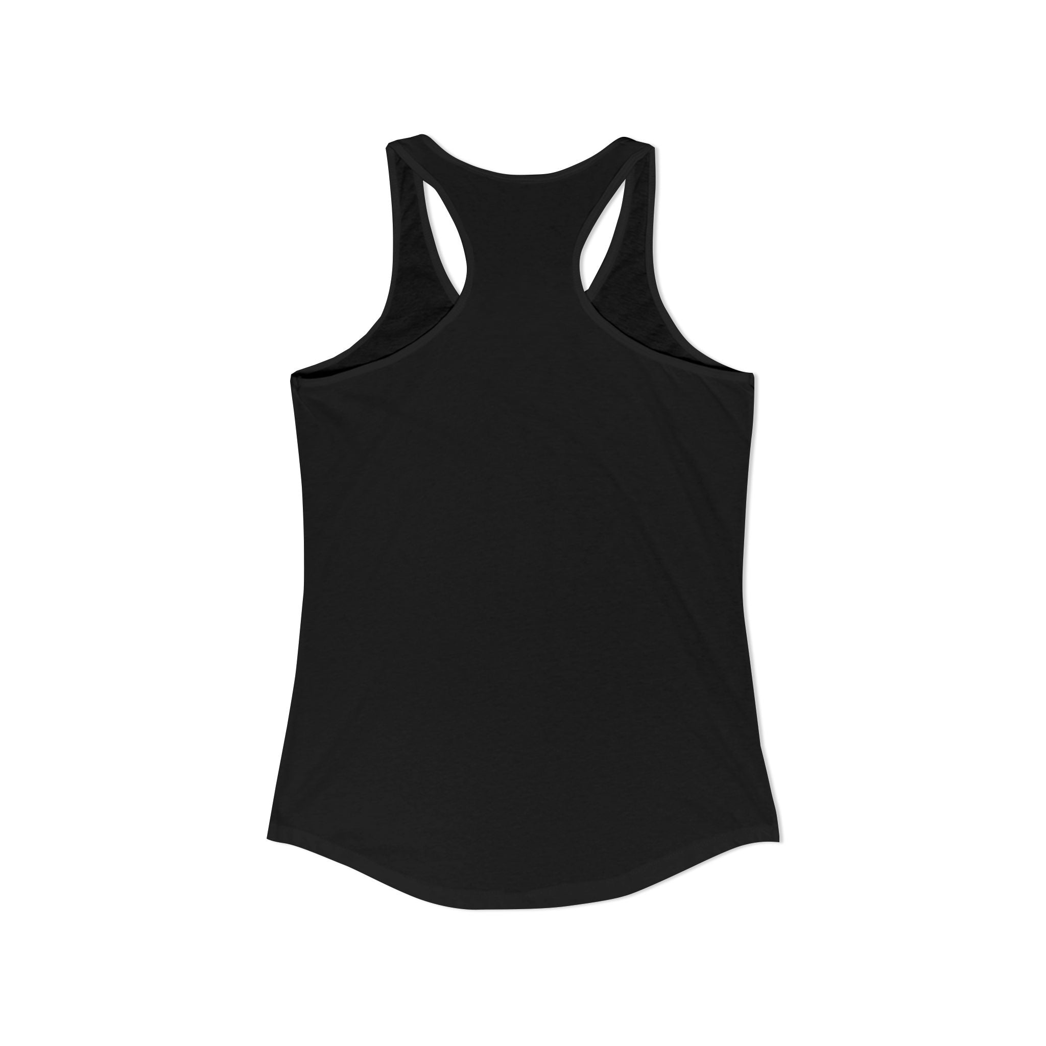 Paradise Not Pavement Women’s Tank — Coastal Palm & Wave Heart Beach Top