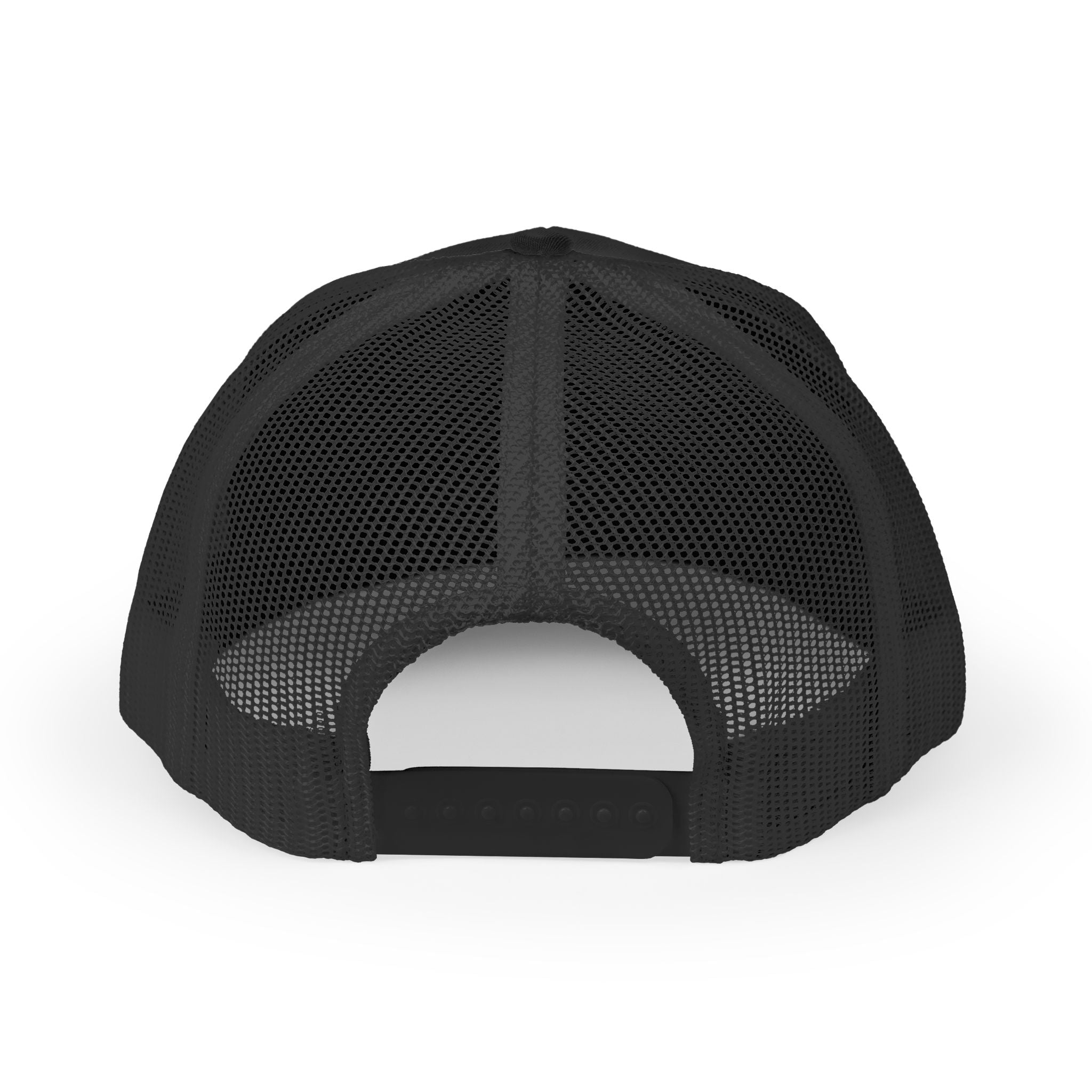 Paradise Not Pavement Trucker Hat — Florida Beach Palm & Wave Snapback