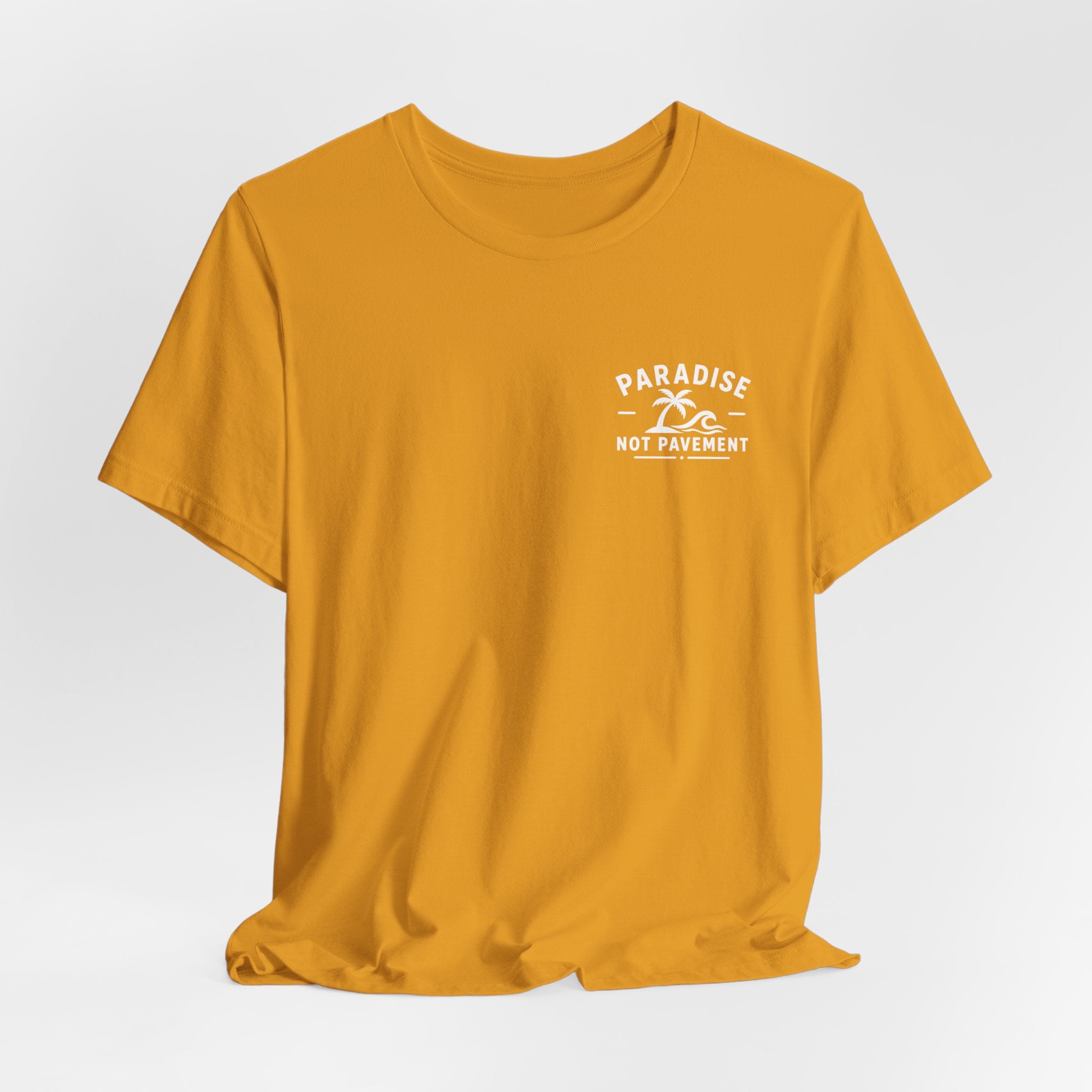 Paradise Not Pavement Tee — "Florida Is Not For Sale" Back Print
