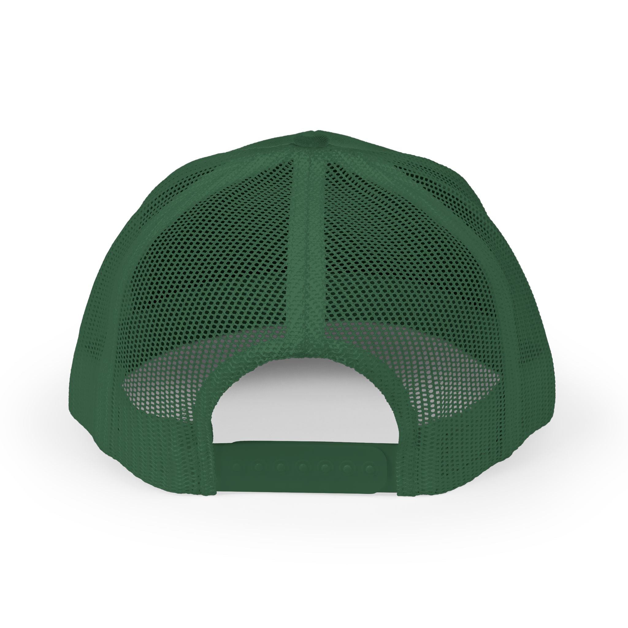 Paradise Not Pavement Trucker Hat — Florida Beach Palm & Wave Snapback