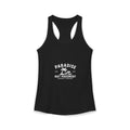 Paradise Not Pavement Women’s Tank — Coastal Palm & Wave Heart Beach Top