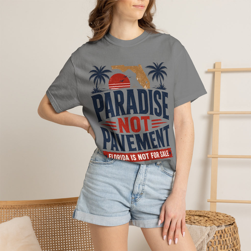Florida First T-shirt — Protect Our Home, Not Development