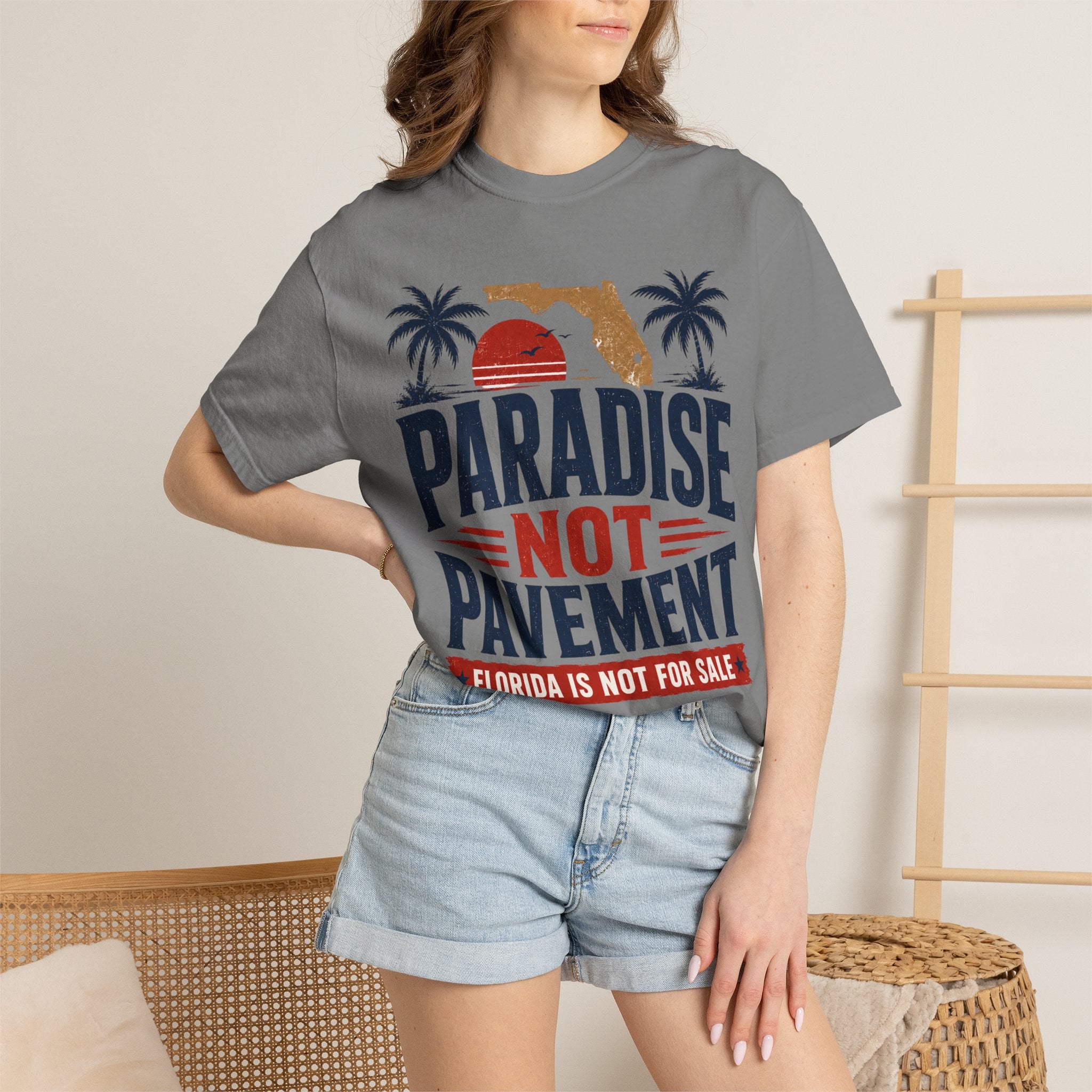 Florida First T-shirt — Protect Our Home, Not Development