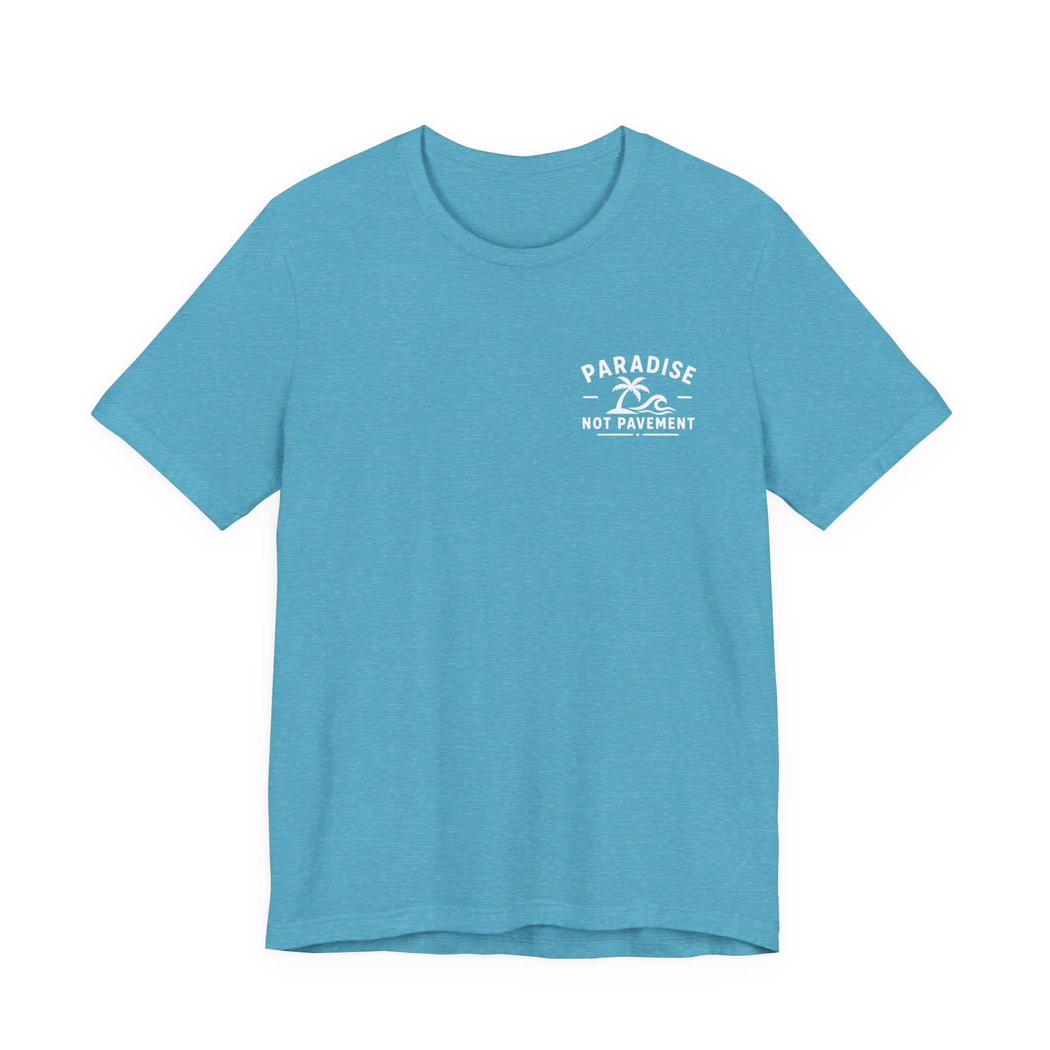 Paradise Not Pavement Tee — "Florida Is Not For Sale" Back Print