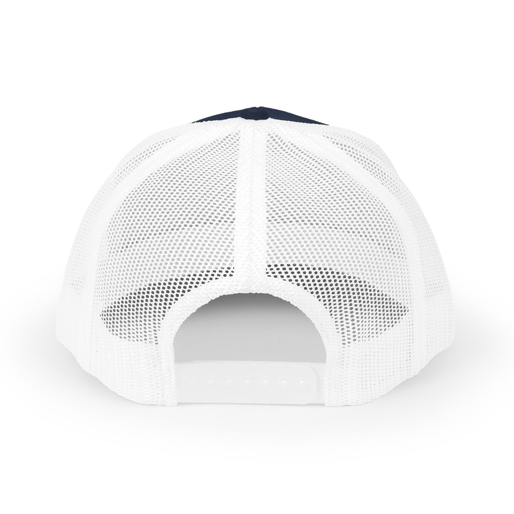 Paradise Not Pavement Trucker Hat — Florida Beach Palm & Wave Snapback