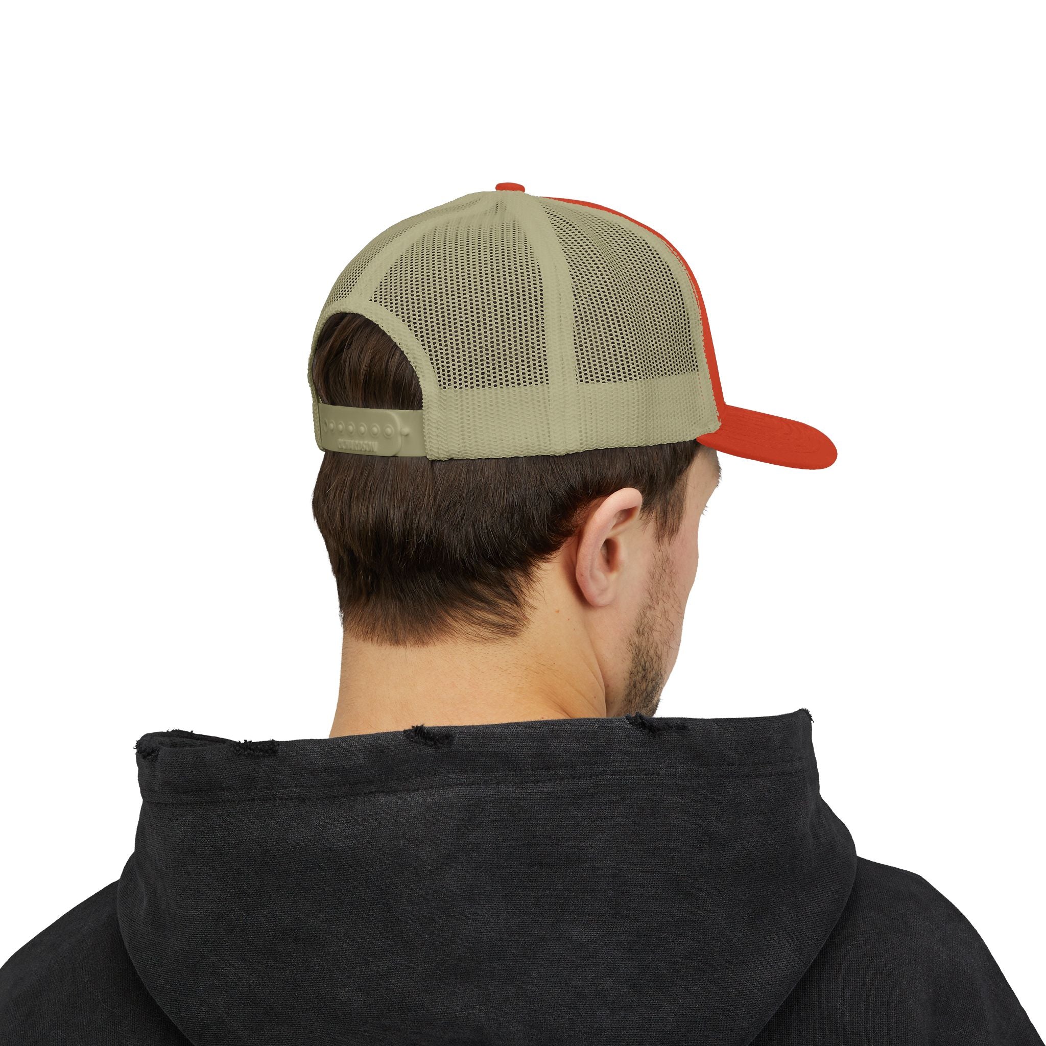 Paradise Not Pavement Trucker Hat — Florida Beach Palm & Wave Snapback