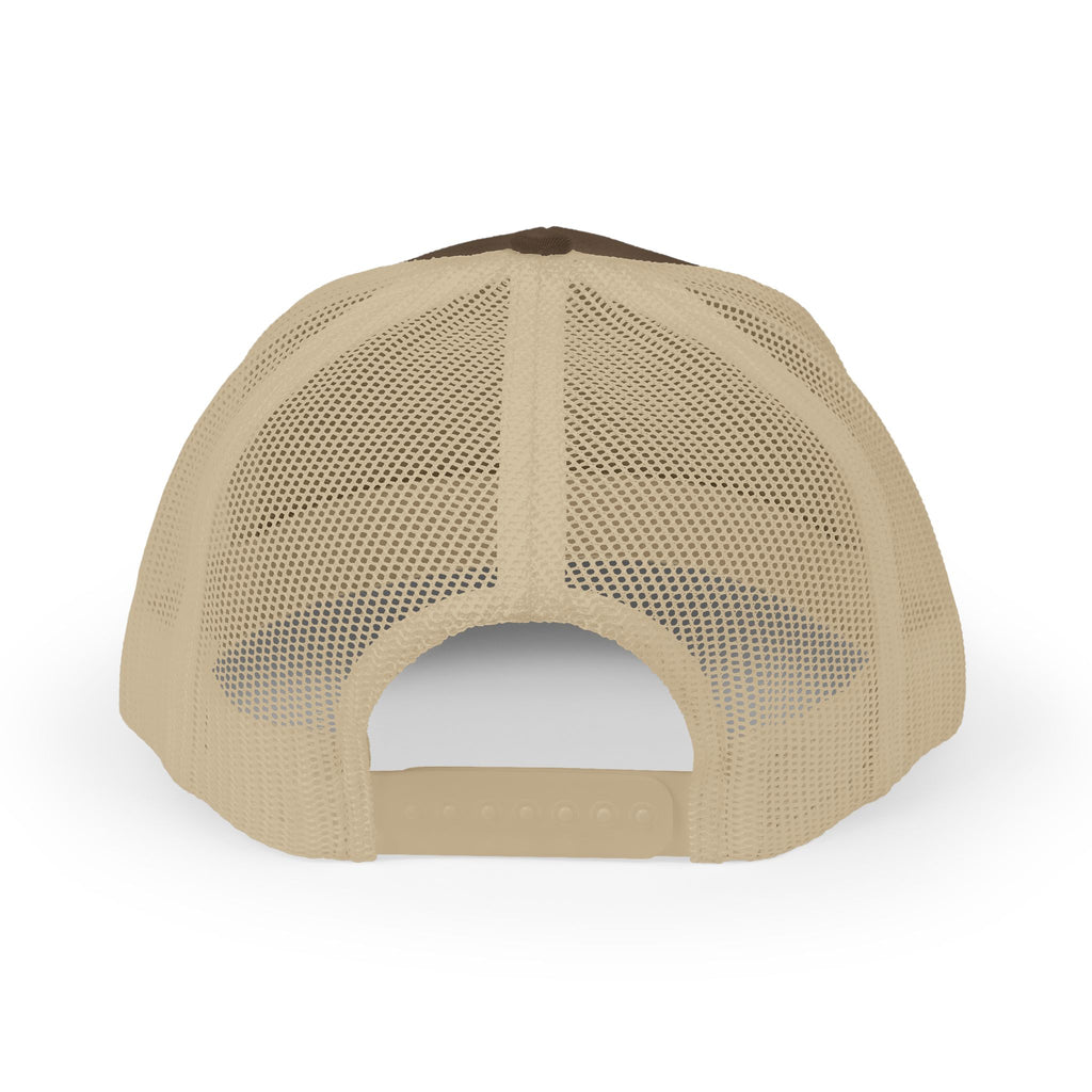 Paradise Not Pavement Trucker Hat — Florida Beach Palm & Wave Snapback