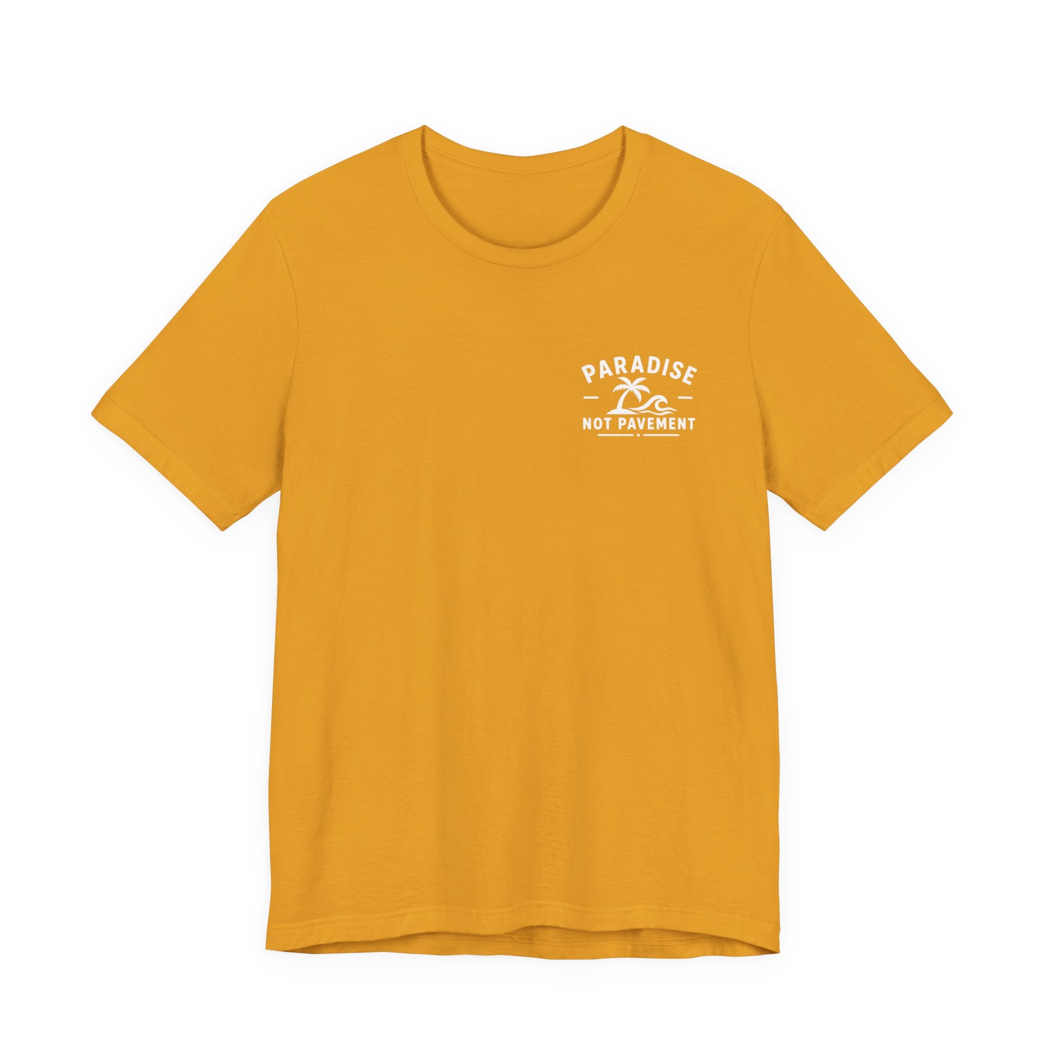 Paradise Not Pavement Tee — "Florida Is Not For Sale" Back Print