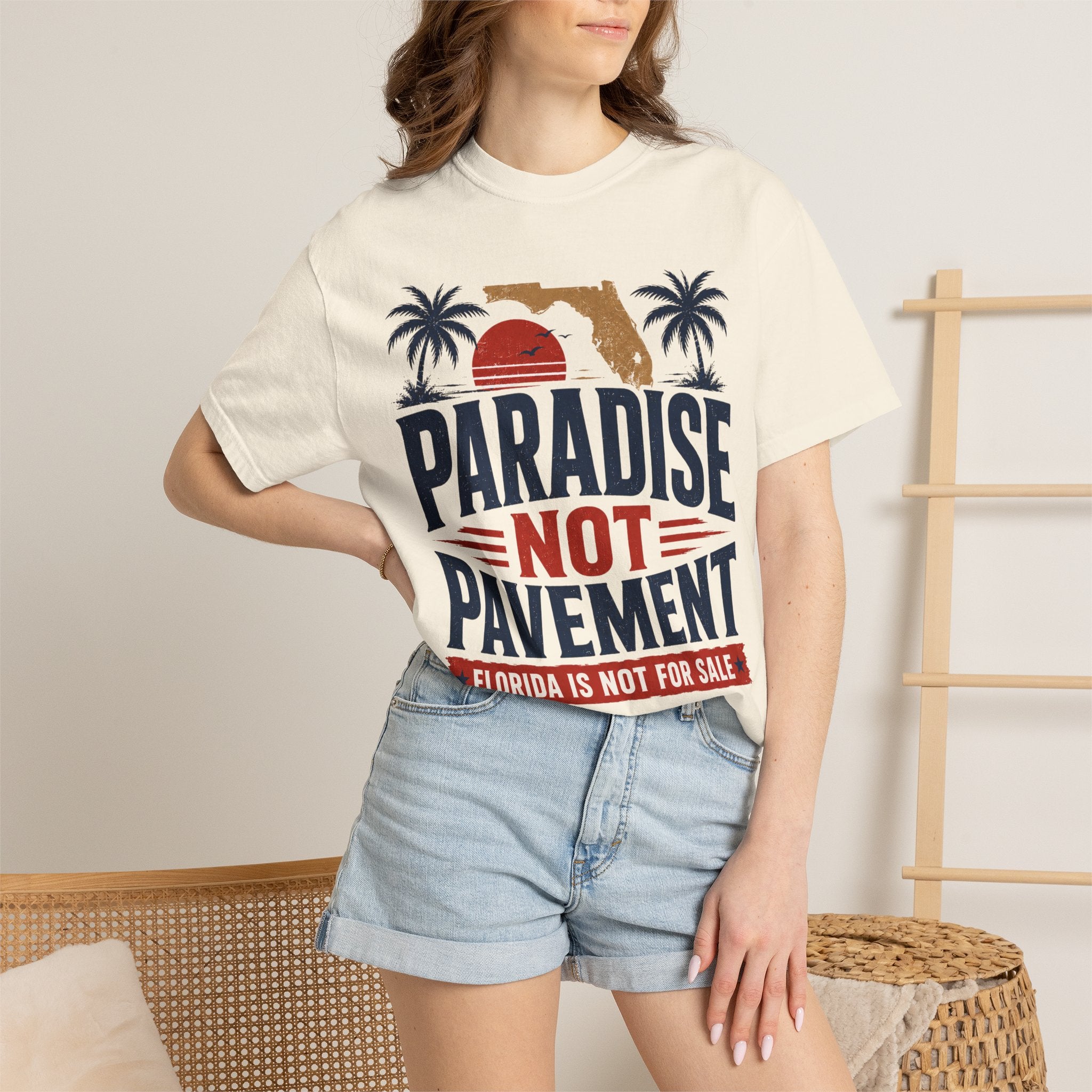 Florida First T-shirt — Protect Our Home, Not Development