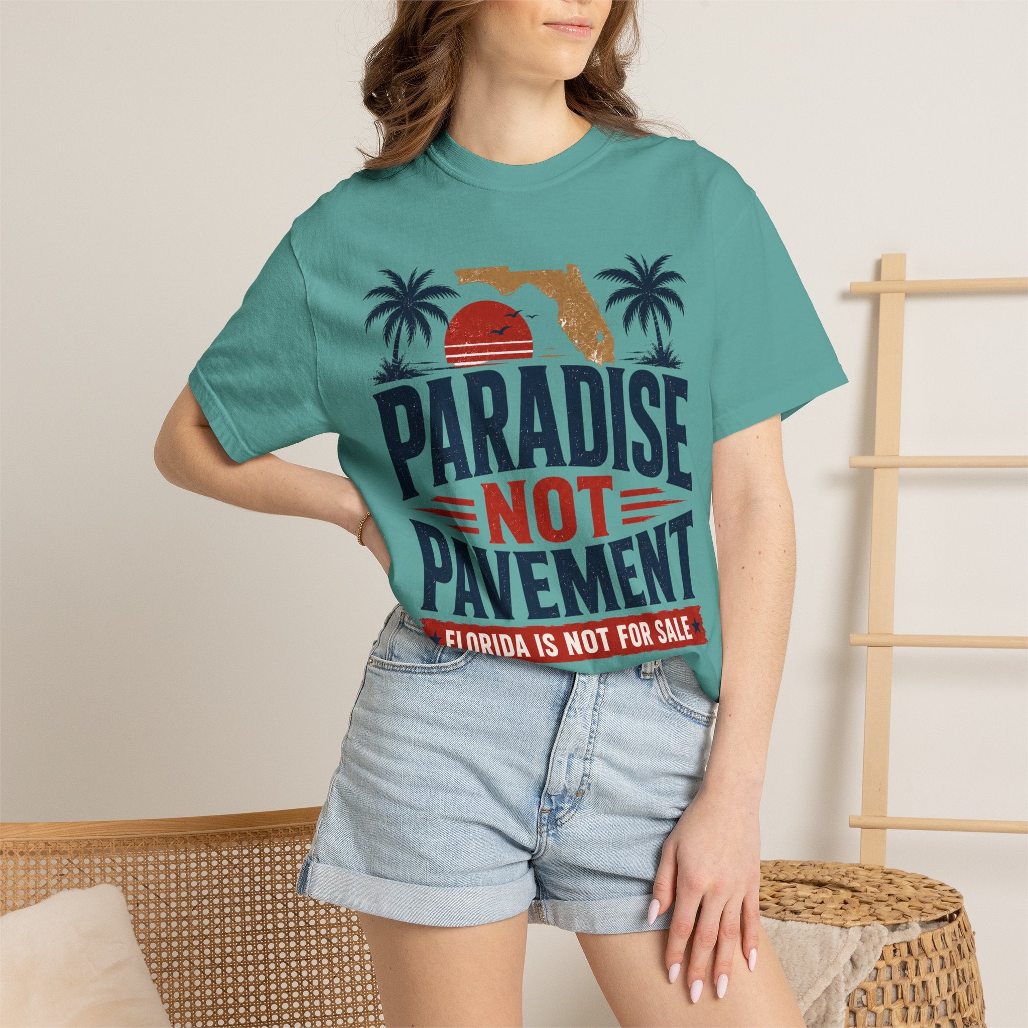 Florida First T-shirt — Protect Our Home, Not Development